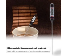 Mėsos termometras, Tp101 skaitmeninis Lcd termometras maisto gaminimui, idealus kepimui, virimui, Grilinimui/bbq, kepimui, kūdikių maistui ir t.t., temperatūros matavimo įrankis
