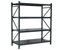 Metalinė lentyna 200x180x80 cm, 350 kg/lentyna, 4 lentynos