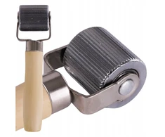Metalinis fazuotas prispaudimo volelis garso izoliacinėms medžiagoms montuoti, volelis 40 mm
