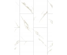 Mexen River Baltas vinilinės Spc grindų lentos 6,5 mm su pagrindu 4 V-fuga Jazz Baltas