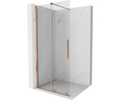 Mexen Velar stumdoma dušo sienelė Walk-in 85x200 cm vario spalvos