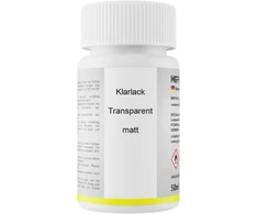 Mg Prime dažų pieštukų rinkinys Ral 9006 balto aliuminio metalo spalvos / balto aliuminio matinio pagrindo skaidrus lakas, po 50 ml