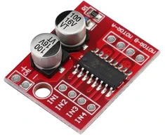 Mini Dc Variklio Valdiklis Dual Channel 1.5a x 2 Pwm Žingsninis