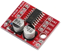Mini Dc Variklio Valdiklis Dual Channel 1.5a x 2 Pwm Žingsninis