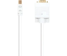 Mini Displayport į Vga adapterio laidas, 3m, baltas