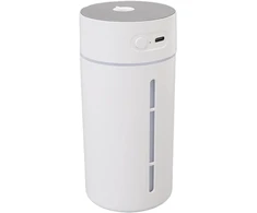Mini drėkintuvas, 250 ml, 5 V, įkraunamas per Usb, nešiojamas automobilinis drėkintuvas, aromaterapinis drėkintuvas, išmanusis drėkintuvas su naktine lempute automobiliui, sunkvežimiui, namams, biurui, miegamajam