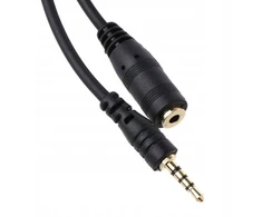 Mini Jack 3,5 mm Audio 4 Pin ilgintuvas, 3 m