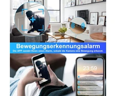 Mini kamera 1080p maža stebėjimo kamera Wifi vidaus stebėjimo kamera su tiesiogine transliacija mobiliojo telefono programėle ir judesio jutikliu, kompaktiška Wifi valdoma ilga baterijos veikimo trukmė namų vaizdo įrašams