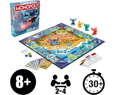 Monopolis Disney Stitch leidimas – stalo žaidimas