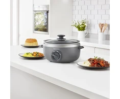 Garų puodas Morphy Richards 460022 lėtaeigis puodas, aliuminis, 160 W, 3.5 litrai, titano
