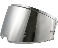 Motociklo šalmo stiklas, šalmo stiklas ff906 advant, motociklo apsauga nuo vėjo šalmo lęšio stiklas, modulinis reguliavimas (chrome sidabrinis)