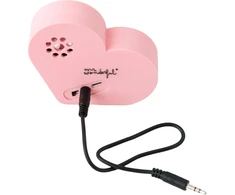 Kompiuterio kolonėlės Mr. Wonderful bluetooth kolonėlė širdies formos 3-4 val. veikimo laikas rožinė