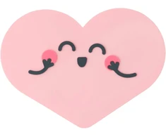 Kompiuterio kolonėlės Mr. Wonderful bluetooth kolonėlė širdies formos 3-4 val. veikimo laikas rožinė