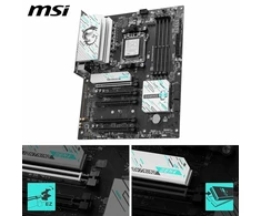 Pagrindinė plokštė Msi B840 Gaming Plus Wifi motininė plokštė, Atx - palaiko Amd Ryzen 9000/8000/7000 serijos procesorius, Am5 - Ddr5 Memory Boost 8000+ Mt/s (oc), Pcie 4.0 x16, M.2 Gen4, Wi-fi 7, 2.5g Lan