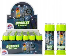 Muilo burbulai vaikams Sodo žaislas Mini burbulai Skate Bmx 55ml