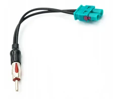 Automagnetola Ncs antenos adapterio jungtis 2x Fakra / Din Vw Škoda Seat Audi