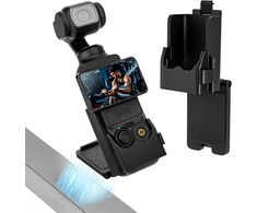 Necdeol magnetinis laikiklis, skirtas dji osmo pocket 3, 180° reguliuojamas magnetinis laikiklio spaustukas, pocket 3 priedų prailginimo adapteris, magnetinis dėklo laikiklis stalui ir vertikaliems paviršiams