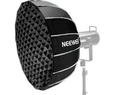 Neewer 65 cm parabolinis šešiakampis softbox'as, greitas surinkimas su Bowens jungtimi, metalinis beauty dish/difuzoriai/tinklelis/krepšys, suderinamas su Cb200b Cb60 Ms60b Ms60c, Ns65u