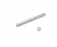 Neodimio magnetas cilindro formos Mw 6x4 N38 50 vnt.