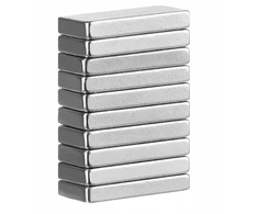 Neodimio magnetas plokščias stiprus 10x3x2 mm 10 vnt.