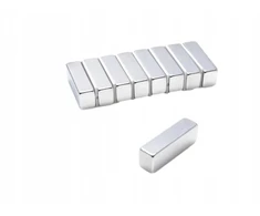 Neodimio magnetas, plokštelės formos Mpł 30x10x8 N38, 5 vnt. komplektas