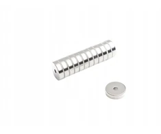 Neodimio žiedinis magnetas Top Magnesy Mp 20x4, 2x5 N38 1 vnt.