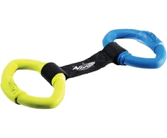 Nerf Dog Two Ring Strap Tug žaislas šunims, 33 cm