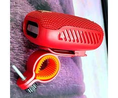Kompiuterio kolonėlės Nešiojama bluetooth 5.3 dviračio kolonėlė, atspari vandeniui stereo garsas, maža dviračio kolonėlė su spaustuku, dvigubo susiejimo motociklo kolonėlė, palaiko fm radiją važinėjimui