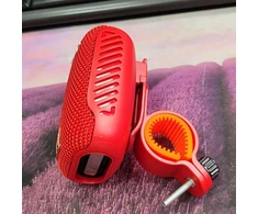 Kompiuterio kolonėlės Nešiojama bluetooth 5.3 dviračio kolonėlė, atspari vandeniui stereo garsas, maža dviračio kolonėlė su spaustuku, dvigubo susiejimo motociklo kolonėlė, palaiko fm radiją važinėjimui
