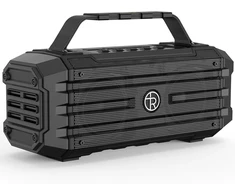 Kompiuterio kolonėlės Nešiojama bluetooth kolonėlė, 120w peak 80w belaidė kolonėlė, tws pairing, gilus žemas dažnis, hi-fi kolonėlė, ipx6 atspari vandeniui, dsp sound boombox laukui, stovyklavimui, vakarėliui (juoda)