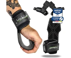 Netrox Sports® - minkštos profesionalios kilnojimo juostos kultūrizmui, sunkumų kilnojimui, jėgos treniruotėms ir fitnesui - specialiai sukurtos vidutiniams svoriams - ypač tvirtos kilnojimo juostos moterims