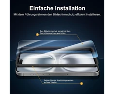 New'c grūdinto stiklo ekrano apsauga, skirta iphone 16 plus 6.7 colių (2 vnt.) ir 2 x kameros apsauga, skirta kameros apsaugai (2 vnt. pakuotė), atsparus įbrėžimams, itin patvarus 9h kietumo stiklas