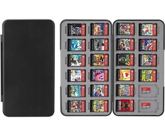 Nintendo Switch žaidimų kortelių dėklas, klasikinis juodas