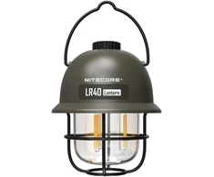 Nitecore Kempingo Lempa Lr40, Usb-c Įkraunamas Led Žibintas, Power Bank, Maks. 100 Liumenų, 45 Valandos Apšvietimo Laikas, Šilta Šviesa, Raudona Šviesa