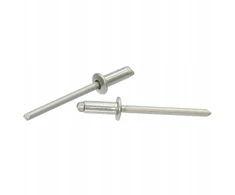 Nitinės kniedės nerūdijančios A2 3,2x10 mm, 10 vnt.