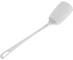 Nivofu mentelė, virtuvės mentelė, metalinė mentelė, nerūdijančio plieno mentelė, vientisa wok mentelė, wok turneris, virtuvės reikmenys, wok virtuvės reikmenys, galima plauti indaplovėje