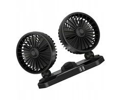 Noctua Mini elektrinis ventiliatorius su dviem galvutėmis, Usb, reguliuojamas kampas