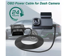 Obd2 į Mini Usb automobilio įkrovimo laidas su 24h stebėjimu