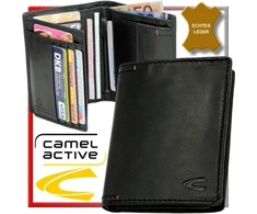 Odinė vyriška piniginė Camel Active 181-704-60 juoda