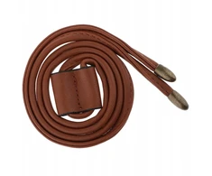 Odinis dirželis Bucket Bag tipo rankinės virvelės pakeitimui. Rudas, 103 cm