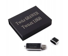 Odinis "pendrive" 128 Gb Usb 3.0 su graviravimu ir dėžute