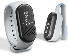 Kompiuterio kolonėlės Ohlpro nešiojama bluetooth kolonėlė, maža, prisegama kolonėlė, mini kolonėlė, du nešiojimo būdai, belaidė su bass hd garsu, ipx5 atspari vandeniui, idealiai tinka kelionėms, sportui ir lauke, pilka