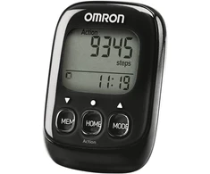 Omron Pedometer Walking Style Iv, juodas