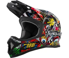 O'neal kalnų dviračio šalmas vaikams Mtb Downhill Abs kevalas, ventiliacijos angos optimaliam vėdinimui ir aušinimui, tvirtas Abs, Sonus Youth šalmas Crank, Multi, dydis L