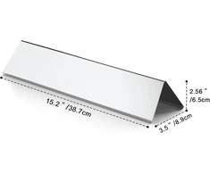 Onlyfire nerūdijančio plieno flavorizer barai dujinėms kepsninėms Spirit 200 serijai (3 vnt./38,9 cm x 8,9 cm x 6,4 cm)