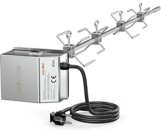 Onlyfire nerūdijančio plieno grilio iešmo rinkinys, tinkantis weber 7653, naudojamas su weber genesis ii ir genesis ii lx 4 ir 6 degiklių griliais