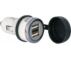 Optimate Tecmate 12v automobilinis įkroviklis 2 x Usb 2a 3300ma