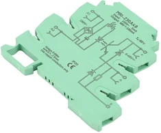 Optokuplerinis plc relė itin plonas 6.2mm relės modulis įėjimas 230vac 2.5ma išėjimas 5-48vdc 3hz darbinis dažnis galvaninė izoliacija 2.5kvrms