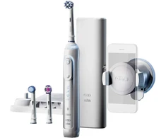 Oral-b Elektrinis dantų šepetėlis Genius 8200 Rotacinis/osciliuojantis/pulsuojantis, baltas