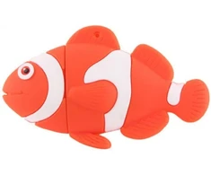 Orange Oranžinis Fish 32gb Usb atmintukas duomenų saugojimui